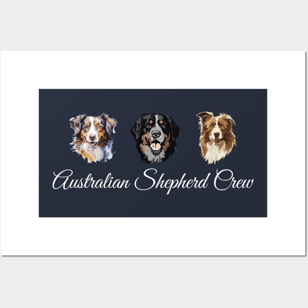 Australian Shepherd Gifts & Aussie Lover Wall Art by chidadesign